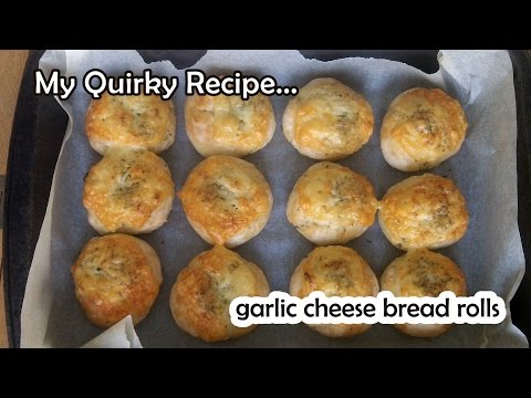 Very Easy Butter Bread Rolls &amp;amp; Garlic Cheese Bread Rolls Recipe