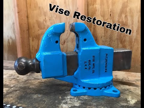 Vise Restoration | Reed Mfg Co. No.31