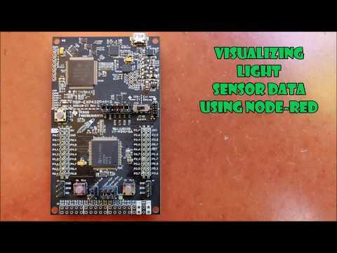 Visualizing Light Sensor Data Using Node-RED