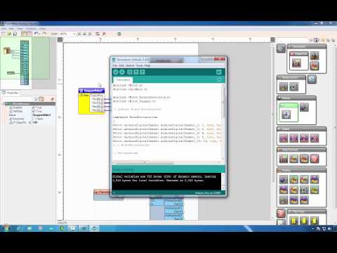 Visuino - Beta1 - Visual Arduino development - Video Tutorial #Visuino #Arduino