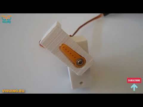 Visuino Control servo Motor Angle