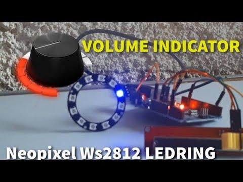 Volume Indicator Neopixel Ws2812 LED Ring &amp;amp; Arduino