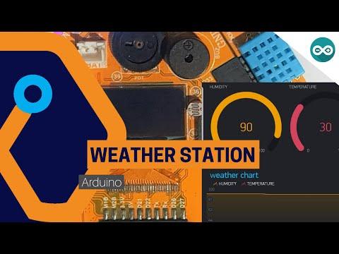 WIFI Weather Station From Magicbit[Arduino]