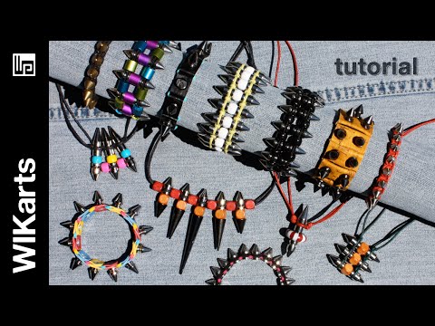 WIKarts Tutorial: How to Make Jewelry with Metal Spikes