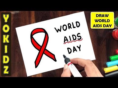 WORLD AIDS DAY DRAWING