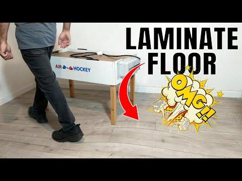 WOW! Lifting &amp; Bouncing Laminate Flooring Fix (Expansion Problem) | XDIY