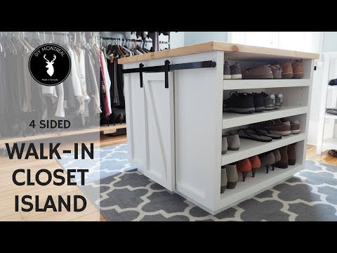 Walk-in Closet Island | DIY Furniture