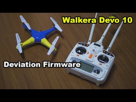 Walkera Devo 10 Radio Transmitter Deviation Firmware Mod