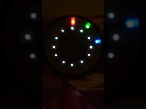 Wall Clock Using Arduino + 60LED WS2812B Analog Digital Clock