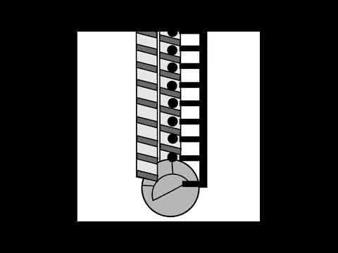 Wall Mounted Marble Run mechanism animation