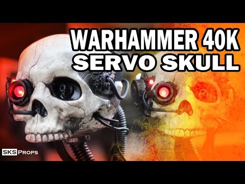 Warhammer 40K Servo Skull Cosplay Prop