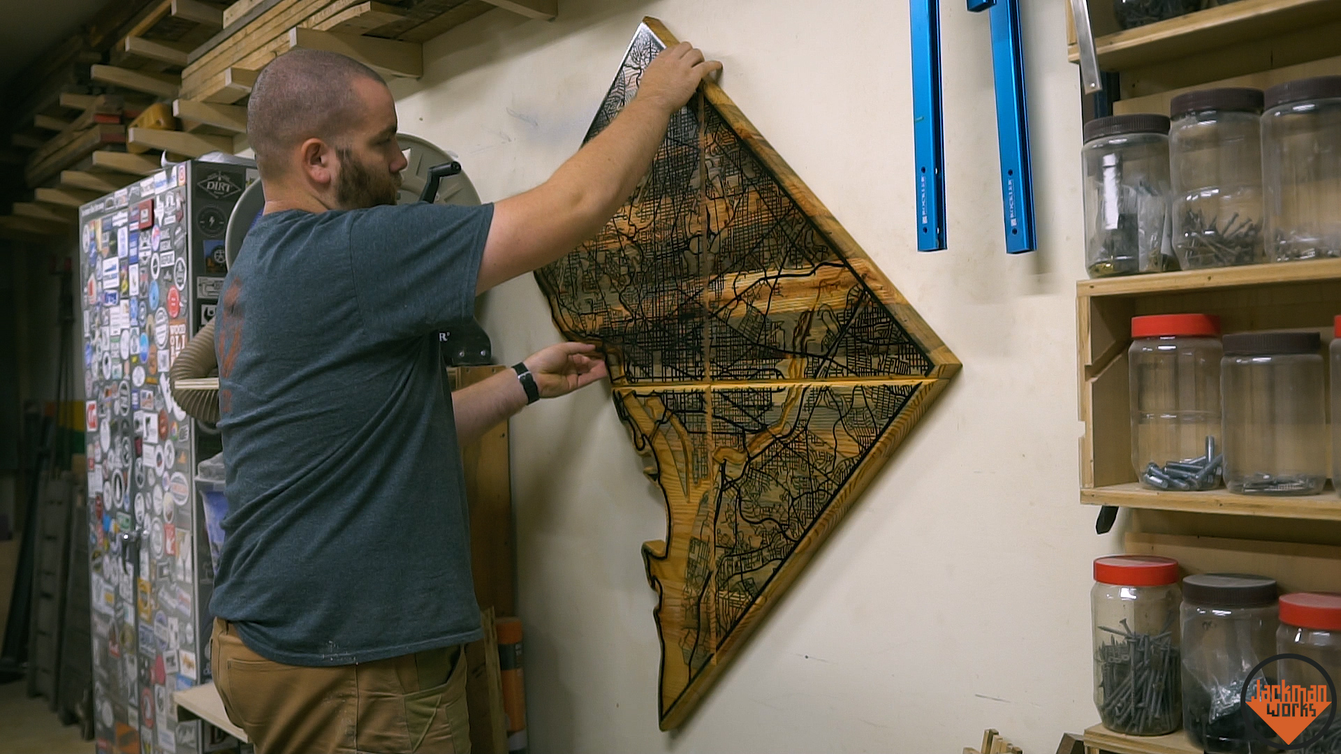 Washington D.C. Reclaimed Wall Map with Epoxy Resin River Road Inlay 40.jpg