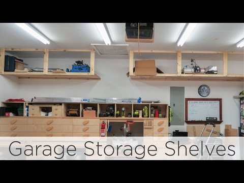 Wasted Space Garage Storage Shelves - 202