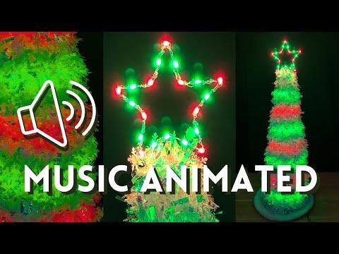 Watch the Musical Neopixel Xmas Tree