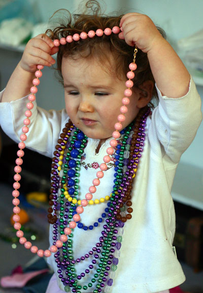 Wearing Beads