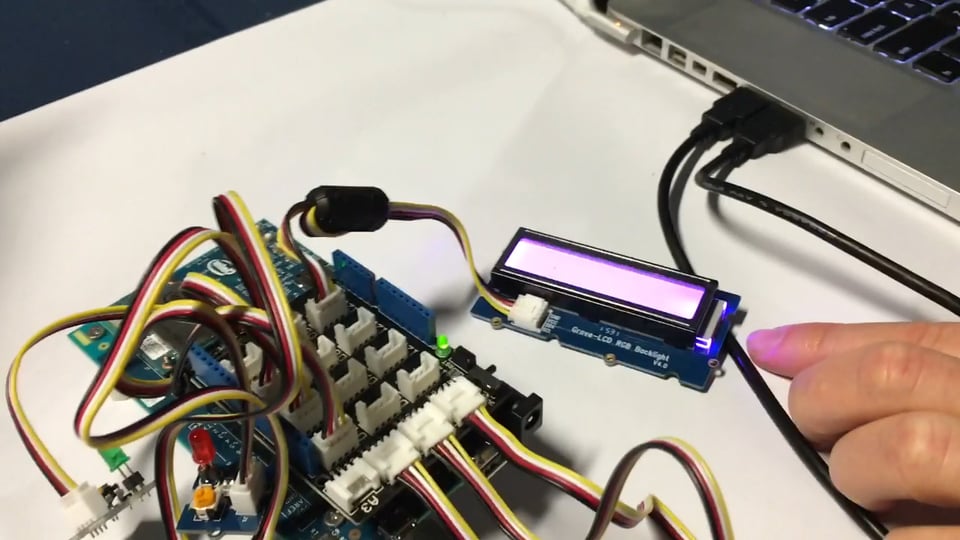 Weather Station using Intel Edison