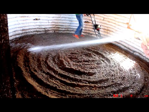 Weekly Peek |  Earth Bag Construction Part 11 | Cheap Soil Cement Subfloor! | $50 Total Cost