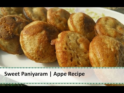 Wheat Flour Sweet Paniyaram | Sweet Appe Recipe by Healthy Kadai