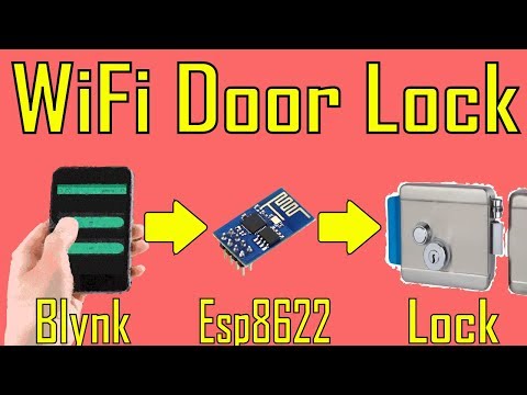 WiFi Controlled Home Door Lock | iot project # 4