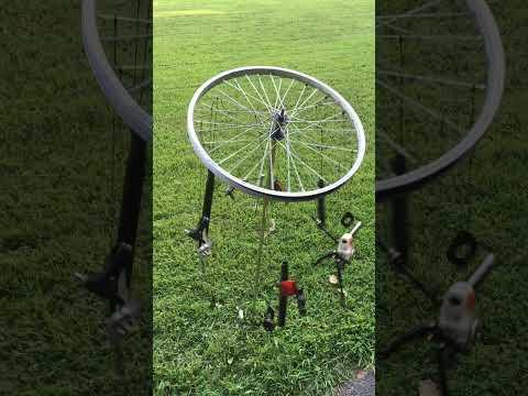 Wind Chimes from Bike Parts demo