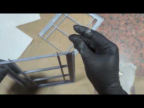 Window- assembly w/ metal pins