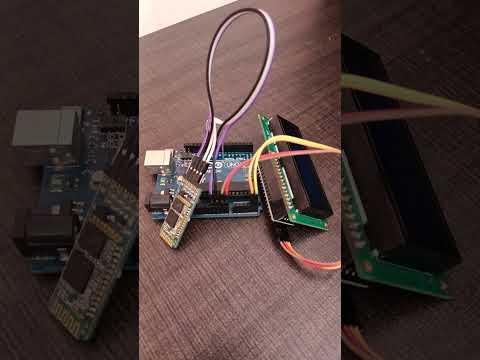 Wireless LCD display using Arduino project