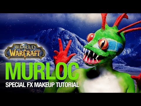 WoW murloc special fx makeup tutorial