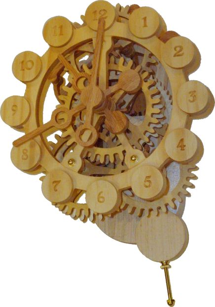 Wood Gear Clock by DickB1.jpg