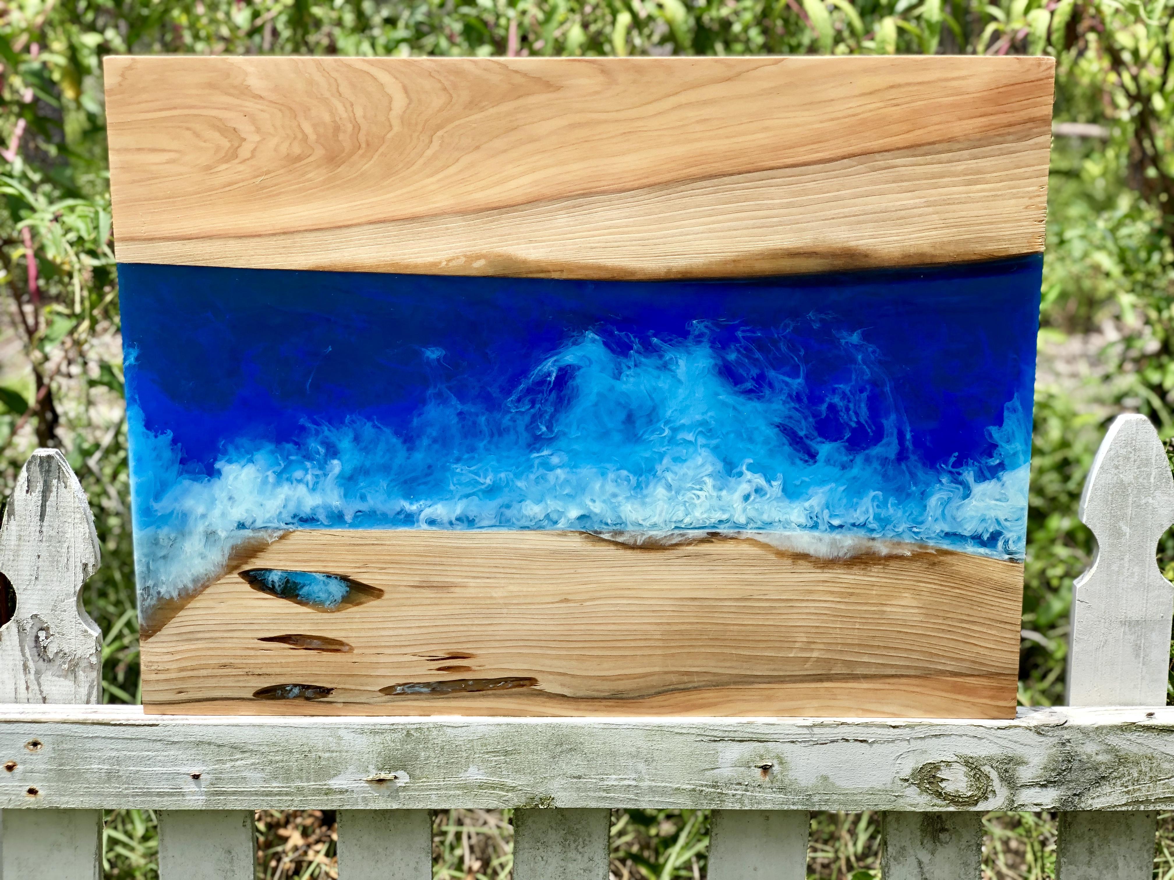 Wood Resin Beach Art Ocean Inspired For Sale_4.jpg