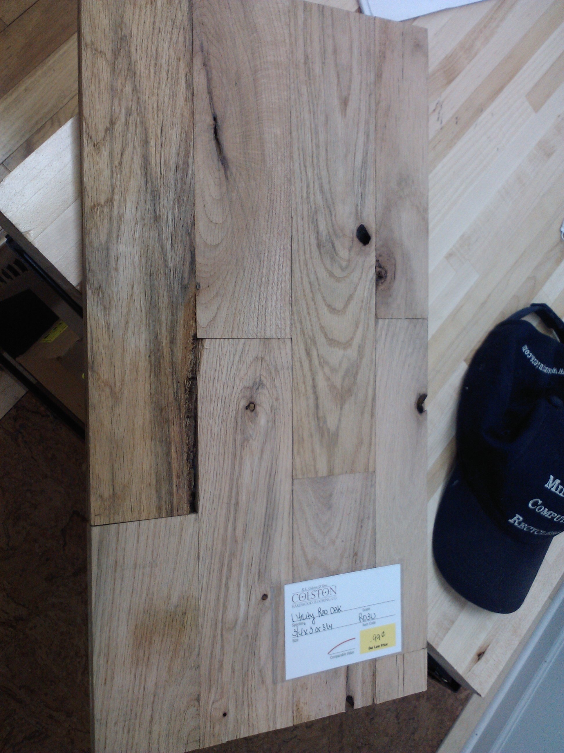 Wood samples - utility oak.JPG