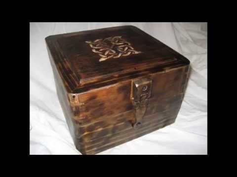 WoodCrafts67 : Pallet Up-Cycle Challenge Celtic Rustic Keepsake Box.