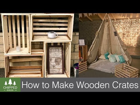 Wooden Crate || How To