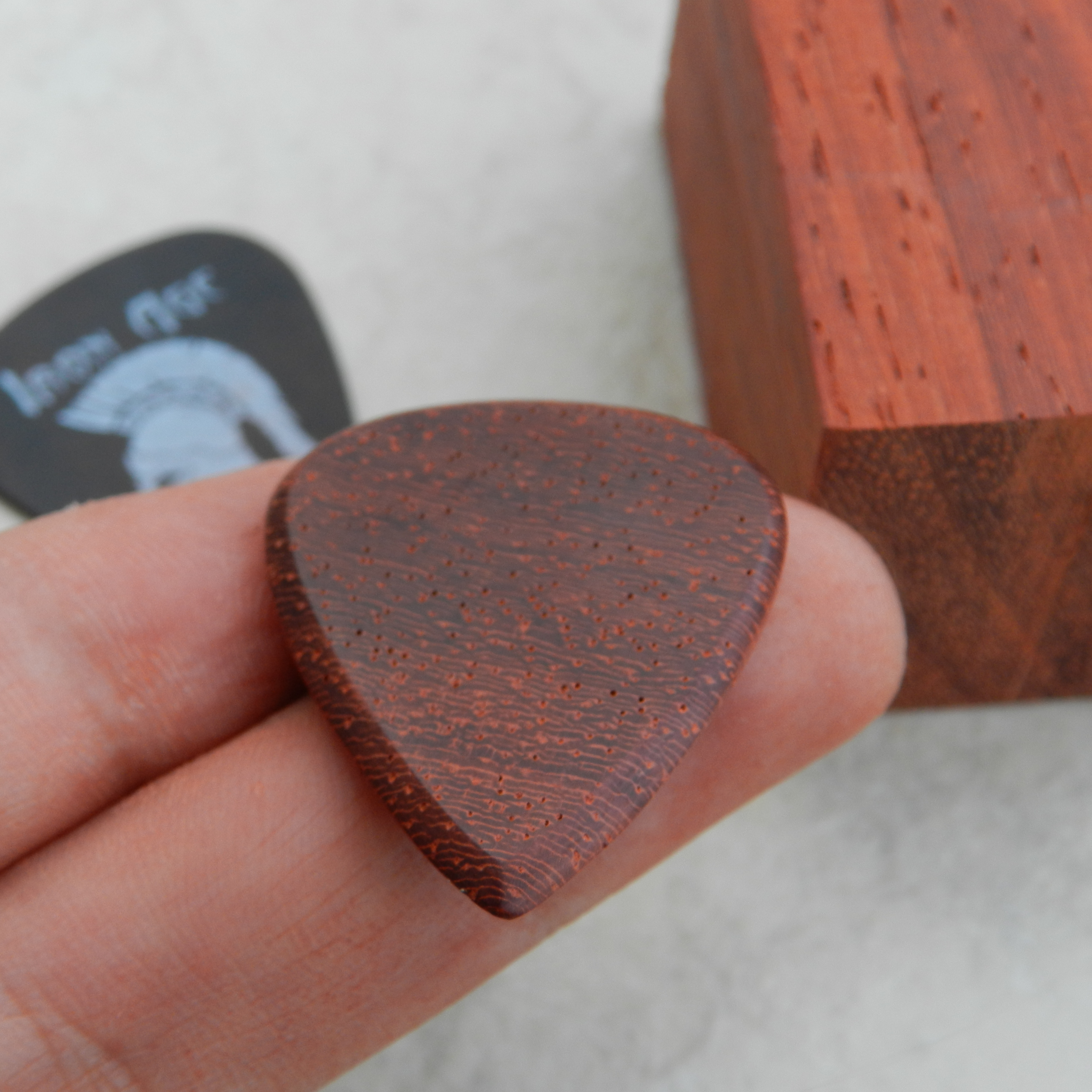 Wooden Guitar Pick.JPG