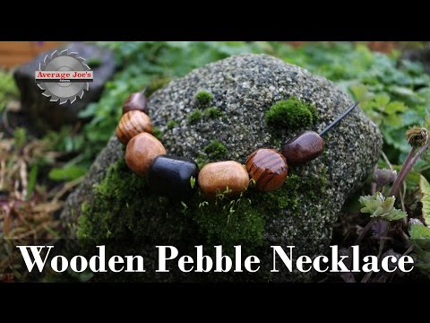 Wooden Pebble Necklace From Scraps - Scrap Bin Challenge