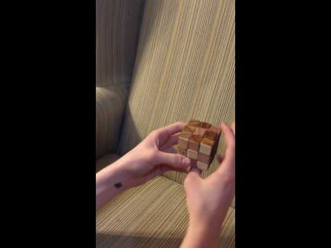 Wooden Rubik's Cube