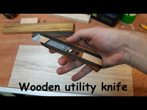 Wooden Utility Knife 1