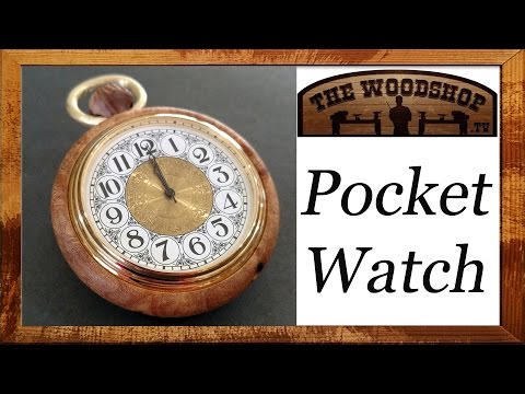 Woodturning Pocket Watch