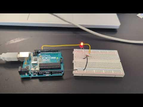 Working Blinking LED Circuit Example