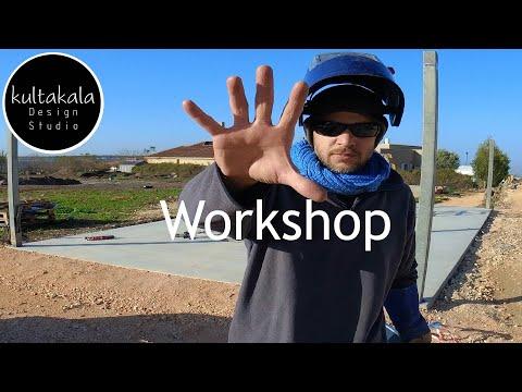 Workshop Build | Poles installation | Ep.2 | Man build his own Workshop