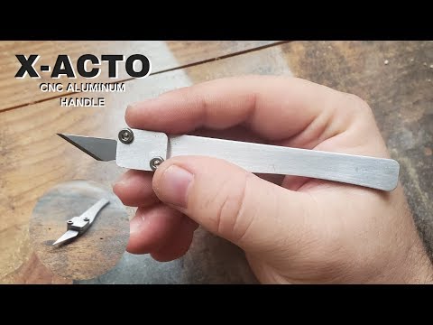 X-ACTO CNC Aluminum Handle | Free Template