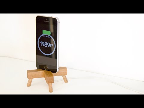 X-Shaped Phone Dock DIY