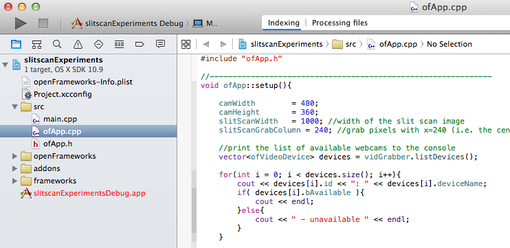 Xcode set active scheme.png