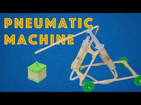 Young Engineers: Pneumatic Machine - Build a DIY Air Pressure Powered STEM Project for Kids