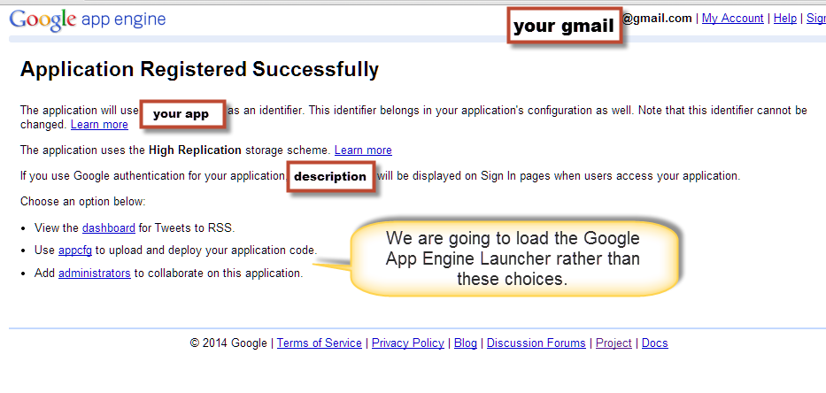 YourGoogleApp is Registered.png