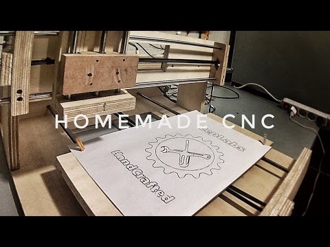 ZepLabs: Homemade CNC (Walkaround And Test Run)