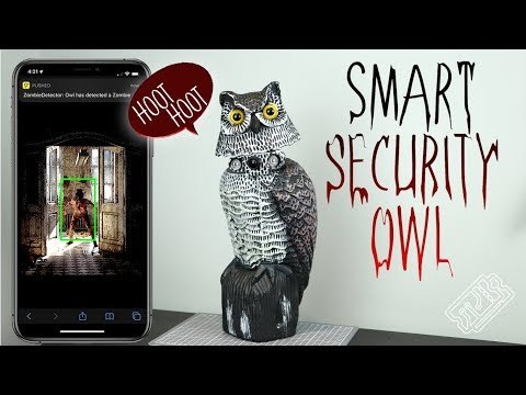 Zombie Detecting Smart Security Owl