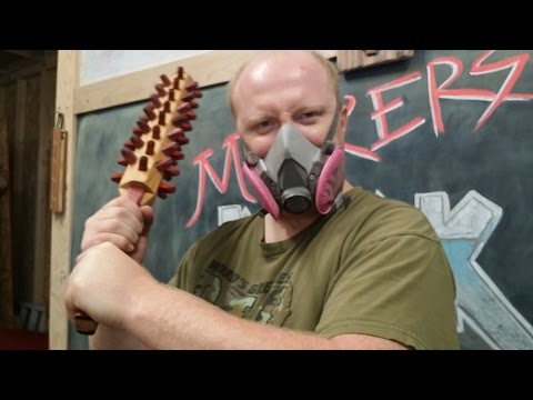 Zombie Weapon Challenge - Making a Spiked Bat