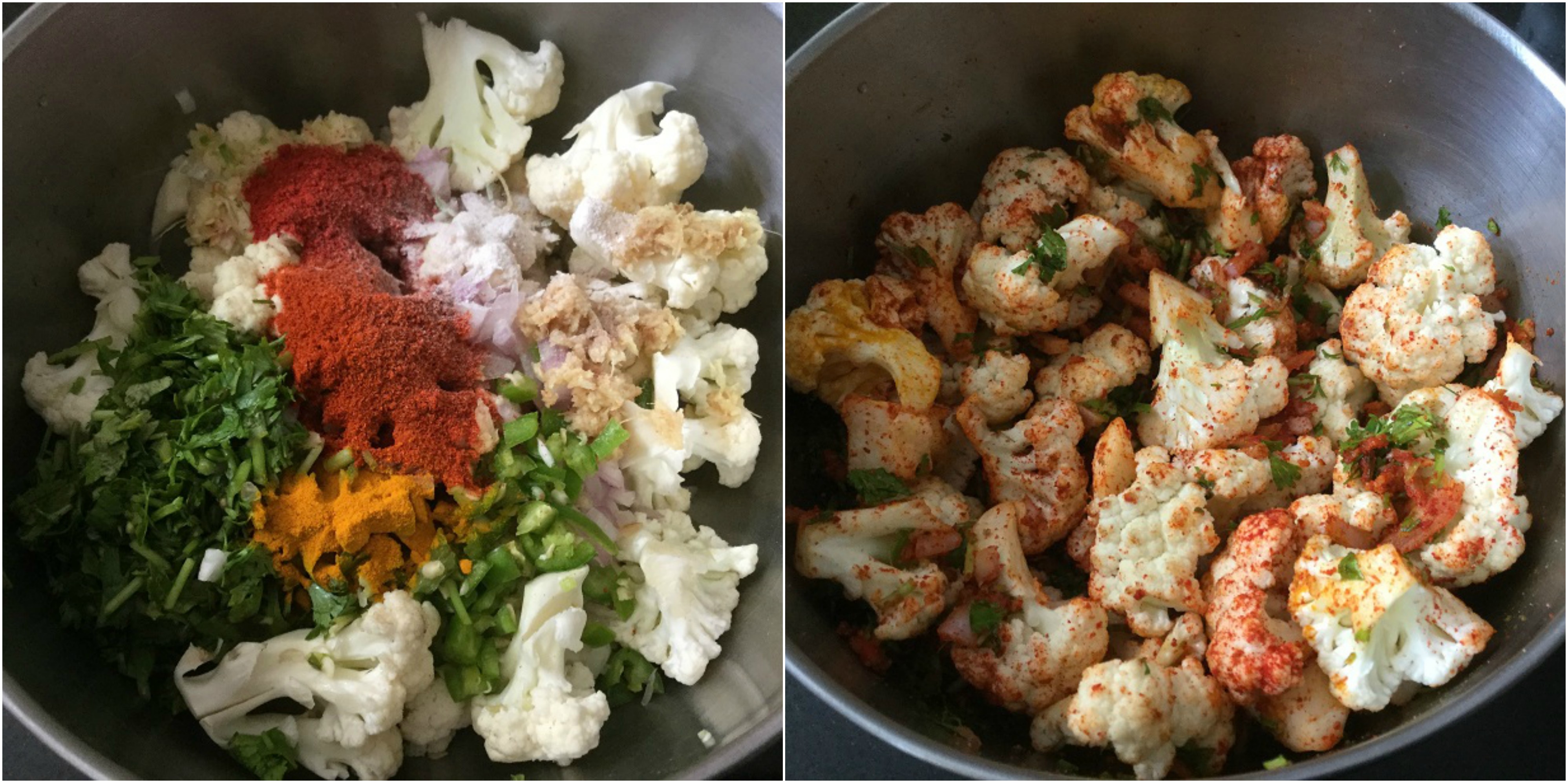 added chilli powder gobi collage.jpg