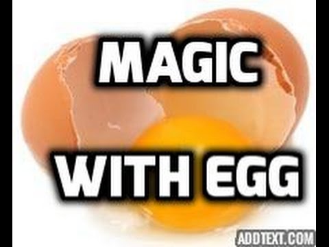 advanced magic trick with a egg revealed! advanced magic trick tutorials!