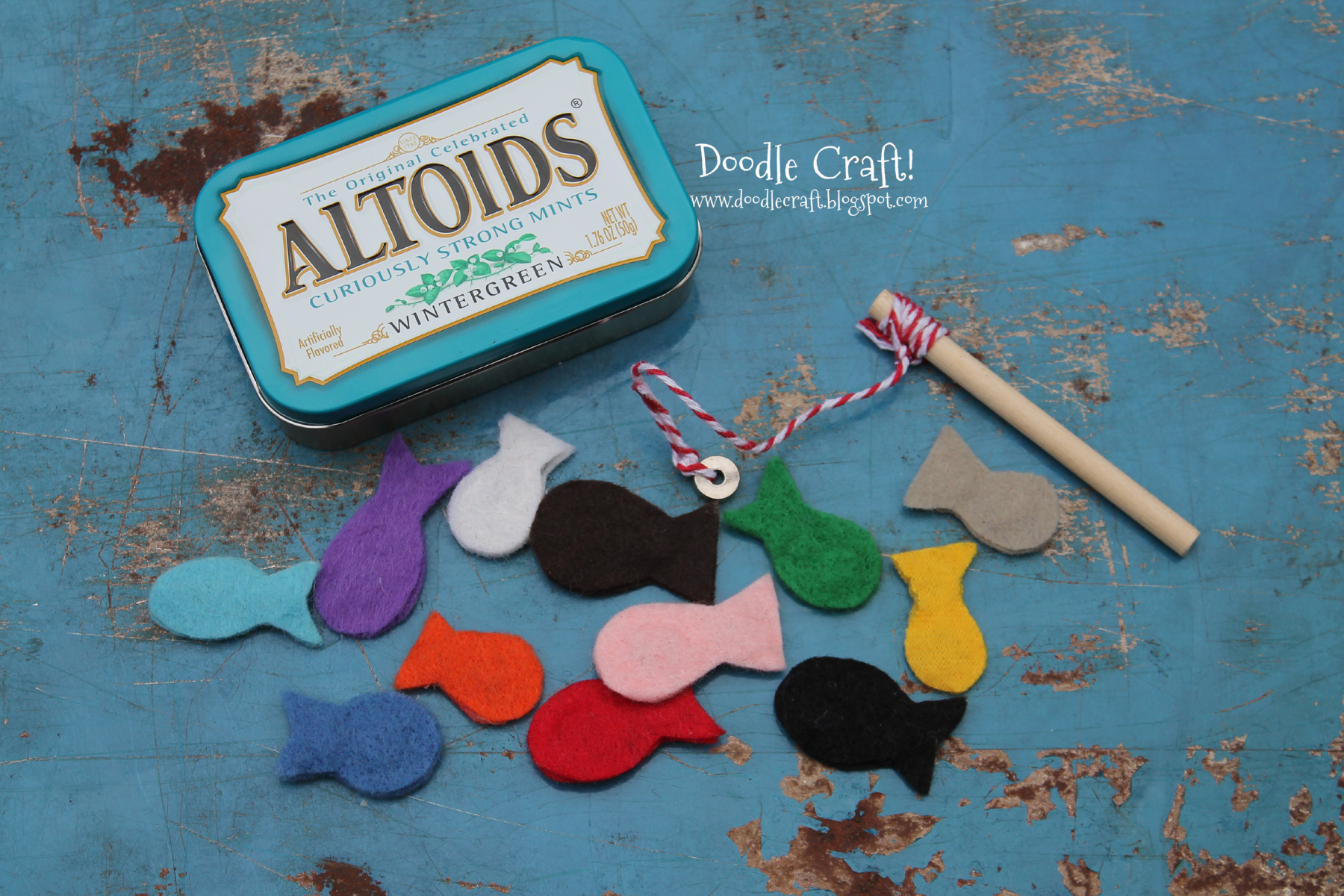 altoid tin upcycled craft fish fishing kit kids crafts colors.jpg